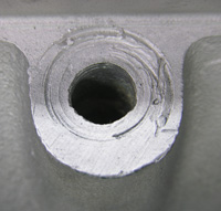 Extreme Gouging of Metal from Leaving a Washer off